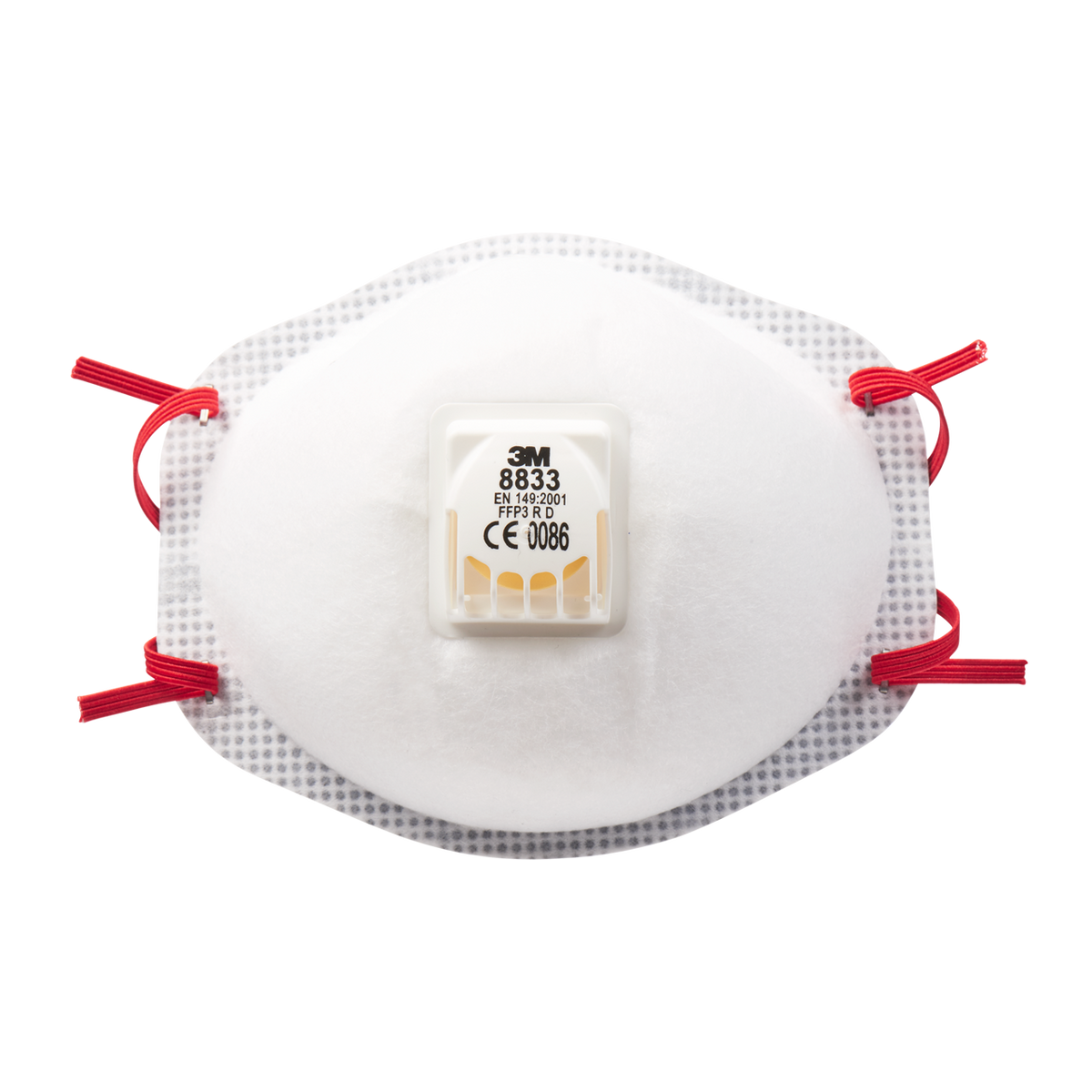 3M 8833 Disposable 10p Half Face Mask