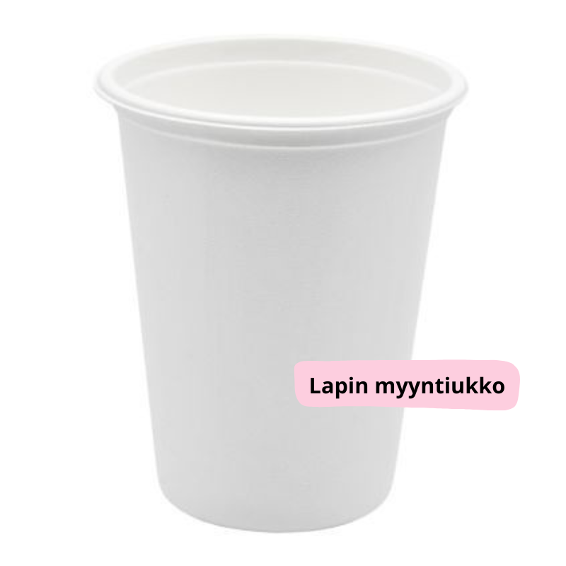 Juomamuki, 100 % biohajoava/kompostoituva, 250 ml