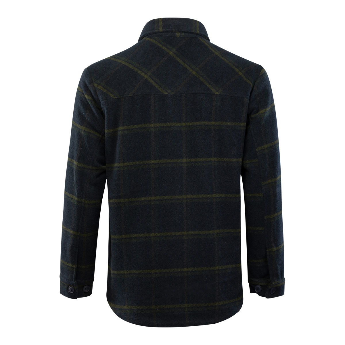 Matterhorn vuorattu Tabei Overshirt Navy/green (956) Unisex