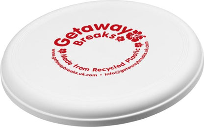 Orbit frisbee kierrätysmuovia. esim. 25kpl. 1-väri painatuksella.