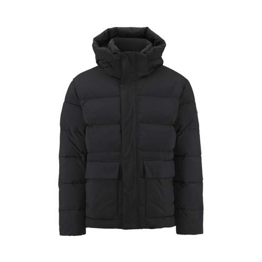 Craft Urban Down Puffer Jacket M. Miehen lämmin untuvatakki vettä hylkivällä pinnalla ja tilavilla taskuilla