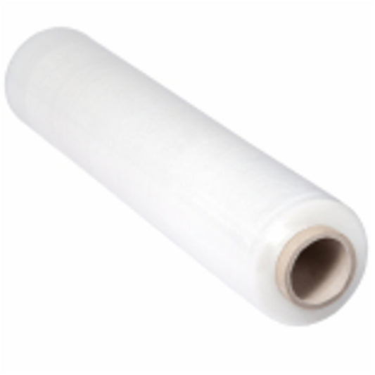 Käsikiristekalvo 45cm x 300m 17my kirkas 6rll/ltk 4,80 e/rulla 4,70 e rullalavassa